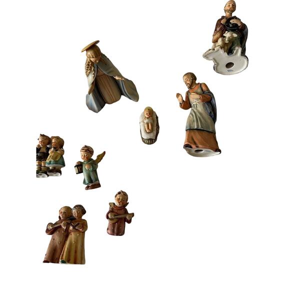 Hummel Christmas Nativity Set 17 Pieces TMK 1-4 From West Germany 1950’s *Read* - Picture 8 of 16